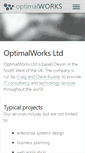 Mobile Screenshot of optimalworks.net